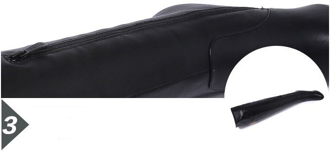 Giày boot nữ mùa đông cao cổ sang trọng màu đen GBN4902