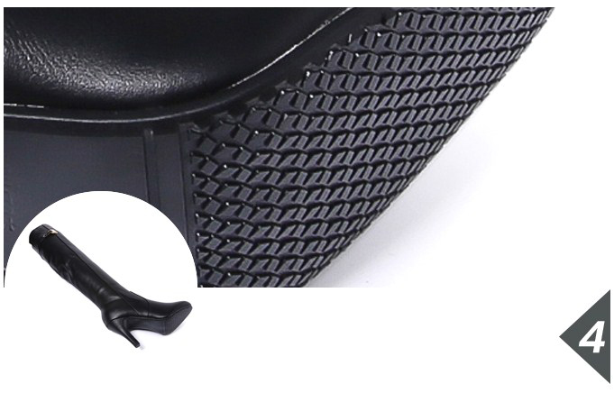 Giày boot nữ mùa đông cao cổ sang trọng màu đen GBN4902