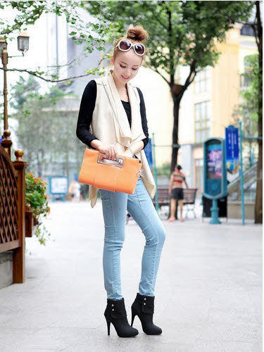 Thanh lịch với giày boot nữ cá tính và sành điệu