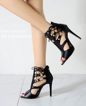 Giày sandal cột dây cao gót 11cm MẪU MỚI lên chân TÔN DÁNG, HIỆN ĐẠI GBN27A